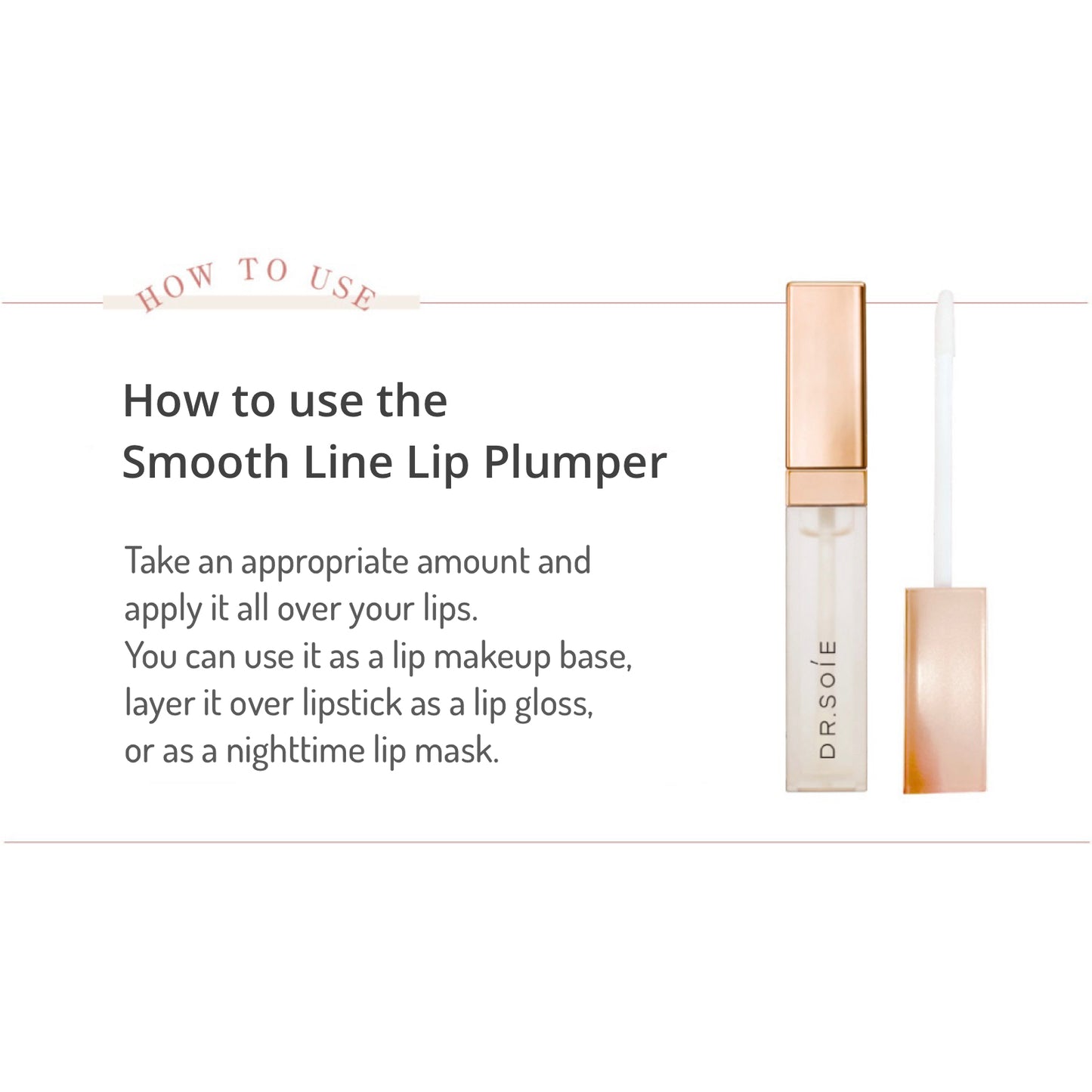 Dr.Soie SMOOTH LINE LIP PLUMPER 6.5g